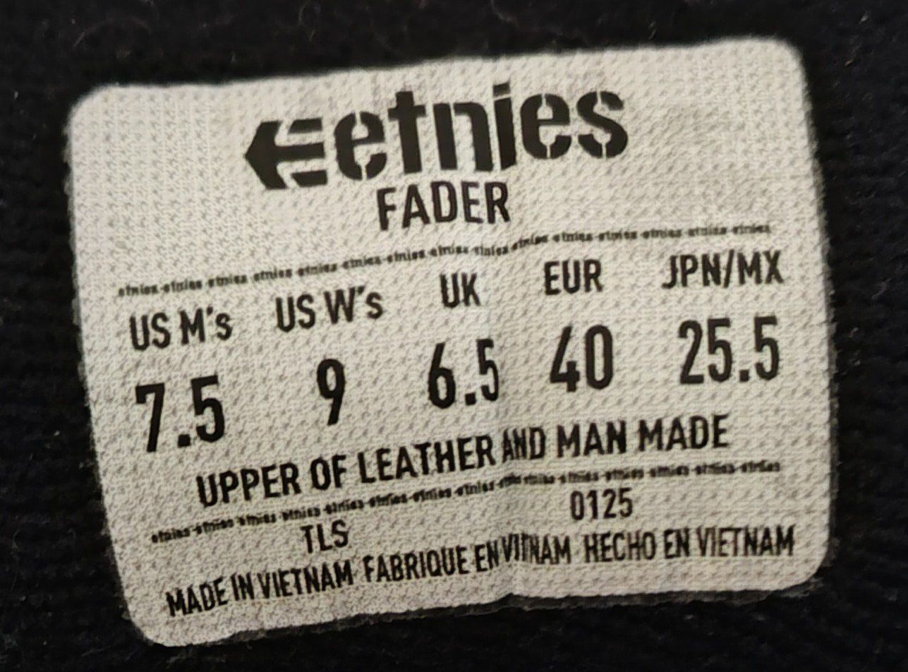 Etnies Herrenschuhe: Etnies Sneaker / Skaterschuh – Gebraucht aus Nidau von Fabienne84 4