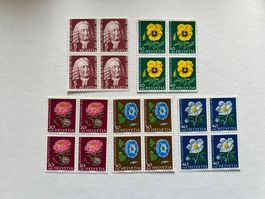 Pro Juventute Viererblock 1958 **  (4276)