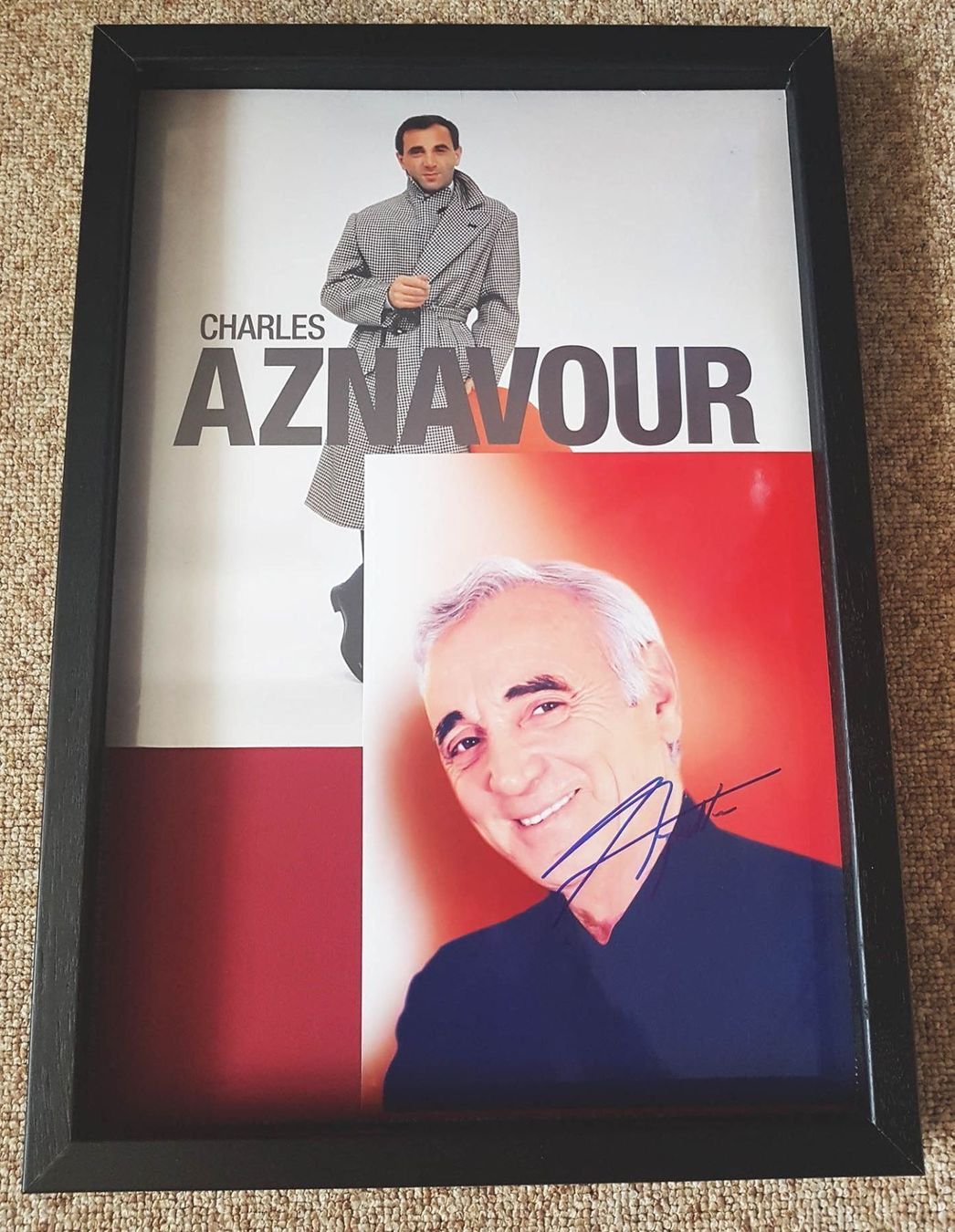Autografi: Charles Aznavour - Original Autogramm – Nuovo (secondo la descrizione) da Kaisten venduto da Simpsons4