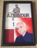 Charles Aznavour - Original Autogramm