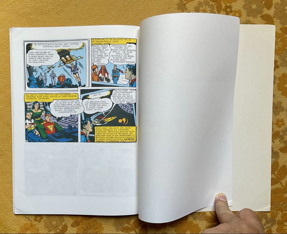 Comics: Superman Klassik Band Nr 3 von 1990 – Gebraucht aus Endingen von nathan05 8