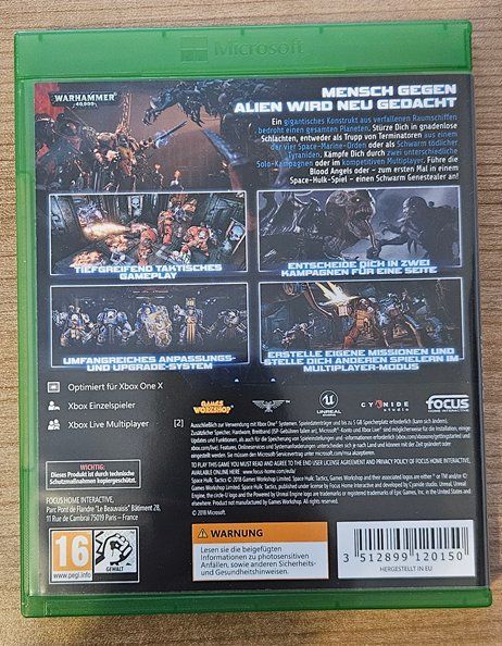 Microsoft Giochi: Warhammer 40'000 - Space Hulk Tactics – Usato da Winterthur venduto da Men_in_black 1