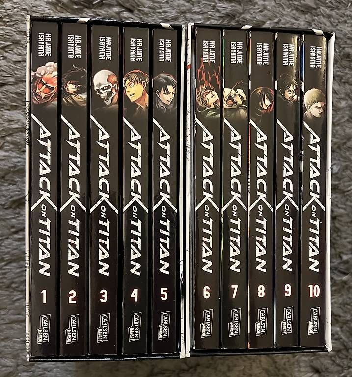 BD: Attack on Titan Sammlung 1-10 – D'occasion à Kilchberg ZH par SyFo286
