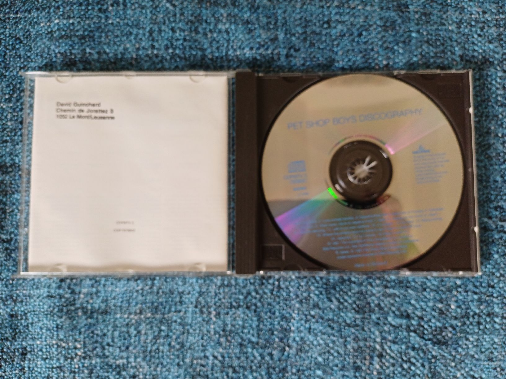 CDs: Pet Shop Boys Discography "The complete singles..." CD – D'occasion à Begnins par Drastic-Sound 2