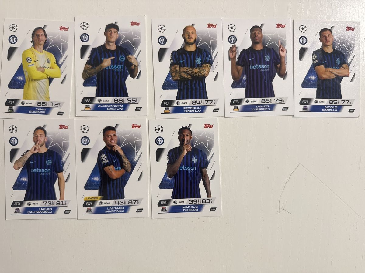 Topps Carte collezionabili: Match Attax 25/26 Inter Milan – Nuovo (secondo la descrizione) da Wettingen venduto da dja_b7xn
