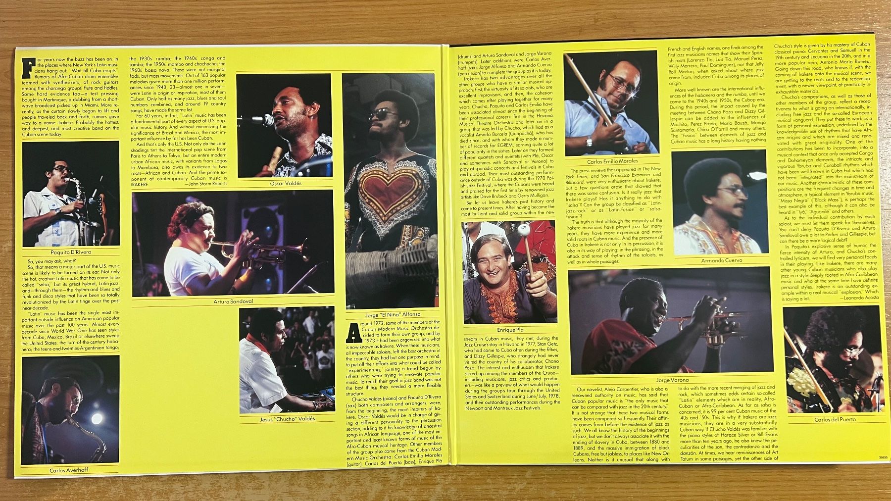 Dischi in vinile: Irakere - Same / 1. US-Press. 1979 - TOP – Usato da Gais venduto da soundcave57 2