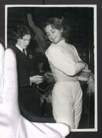 Fotografie ungarische Fechterin Lidia D