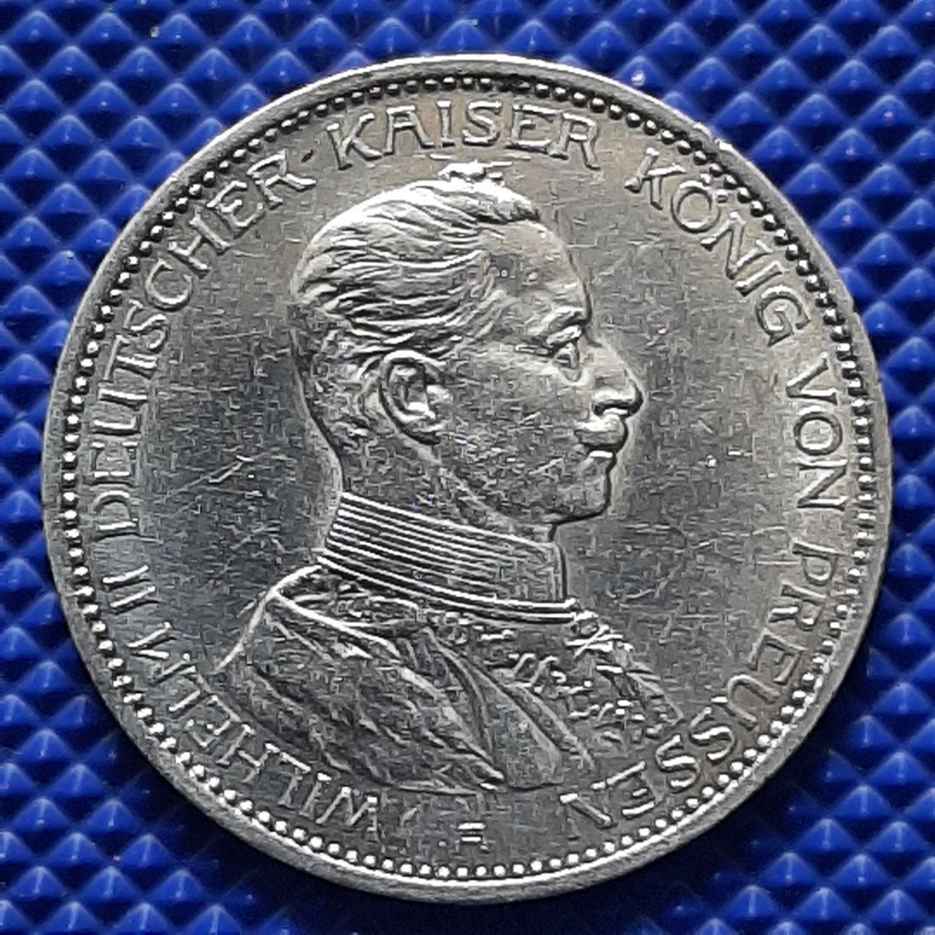 Alle Münzen: Drei Mark 1914 Preussen Silber – Gebraucht aus Carouge GE von cecob0909