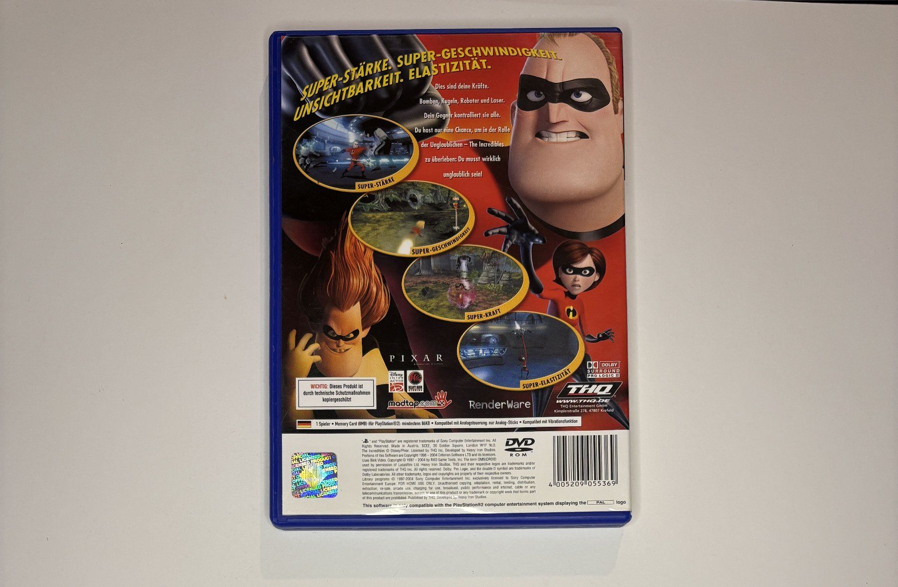Giochi: PS2 - Die Unglaublichen – Usato da Allschwil venduto da Bullach 2