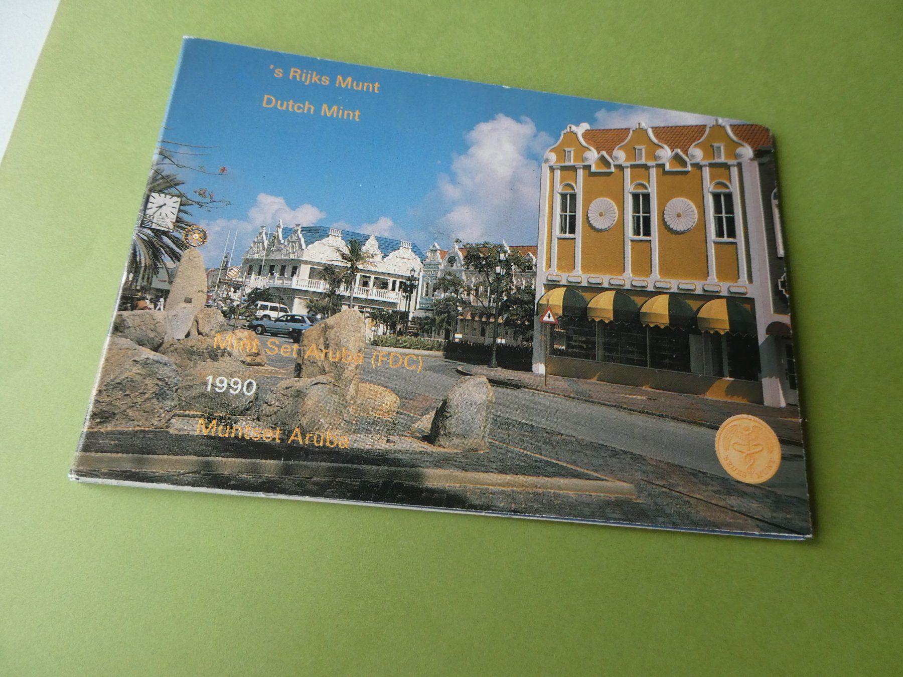 Toutes les monnaies: Aruba 1990, Muntset Aruba Fleur de coin – D'occasion à Hinterforst par Rohusri
