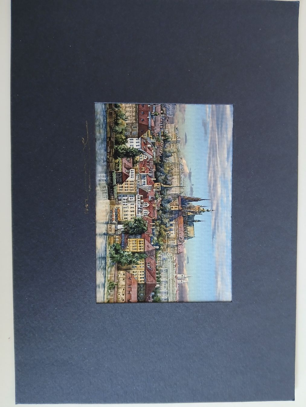 Dipinti: 2 Beautiful Prague Watercolour Paintings, Signed – Nuovo (secondo la descrizione) da Dübendorf venduto da LoRi-2026 2