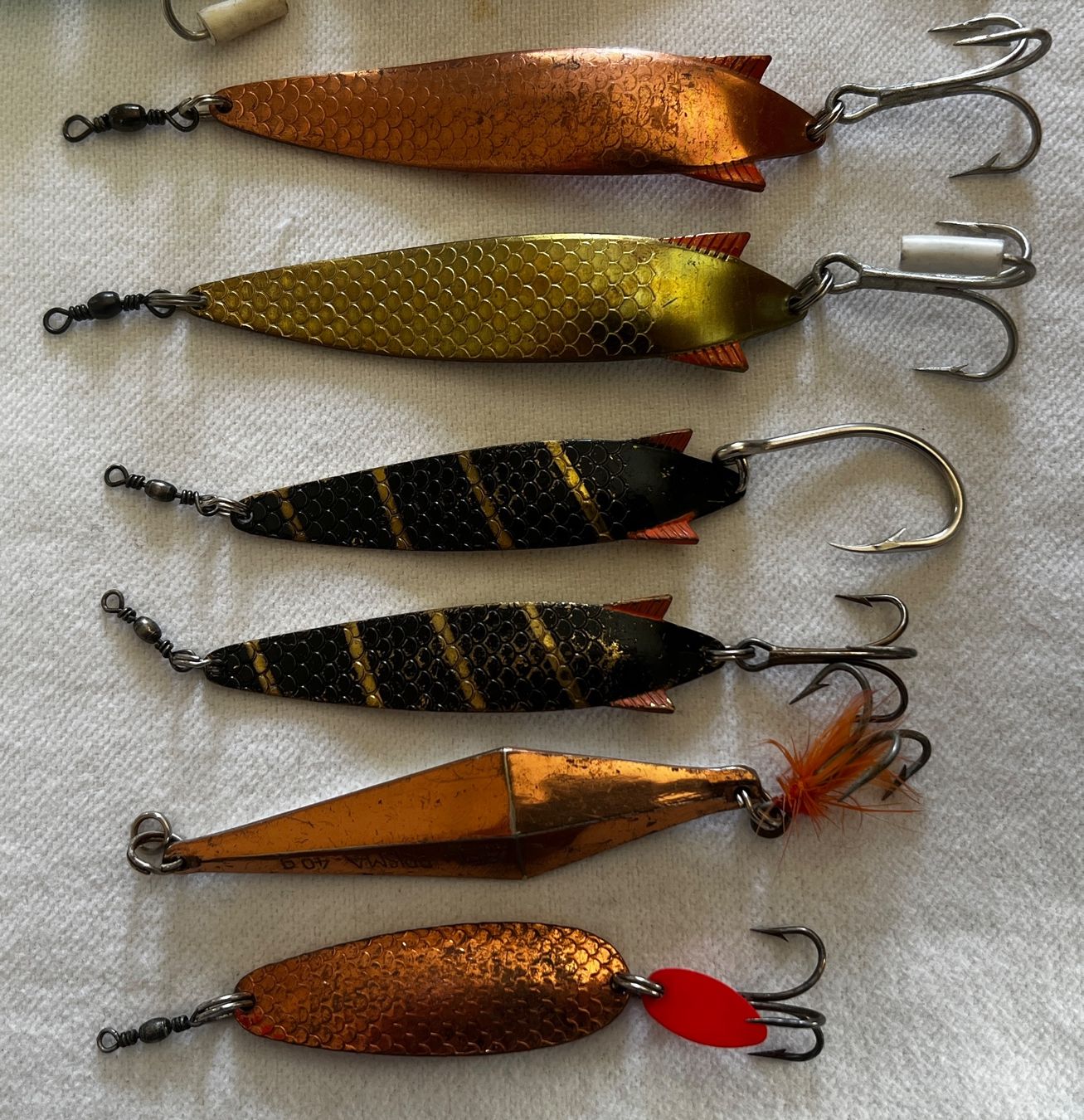Abu Garcia Esche: Abu Garcia Toby Löffel 9 Stk. – Usato da Rebstein venduto da gimmma 2