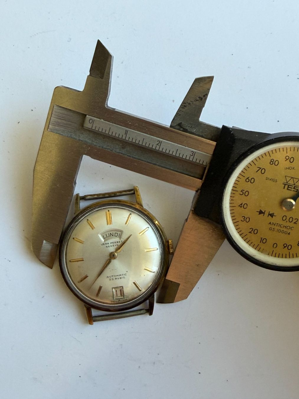 Orologi: Jean Perret Geneve Automatic – Usato da Worblaufen venduto da chronyves 3