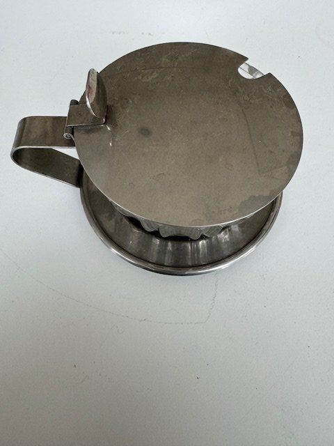 Cucine complete: PORTA FORMAGGIO CRISTALLO ARGENTATA ANNI 70 – Nuovo (secondo la descrizione) da Davesco-Soragno venduto da kappas 1