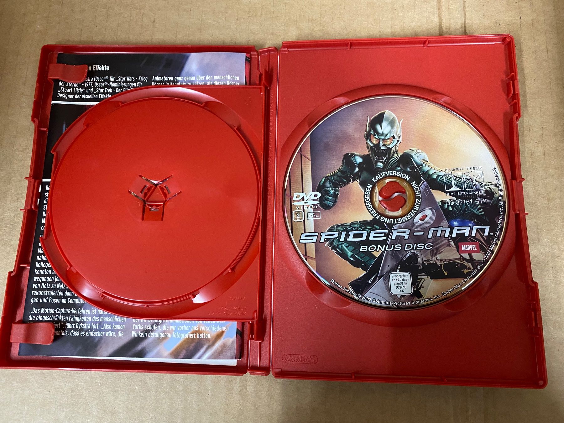 Tutti i DVDs: Spider-Man Marvel 2002 (DVD) – Usato da Eschlikon TG venduto da ArtRec 2