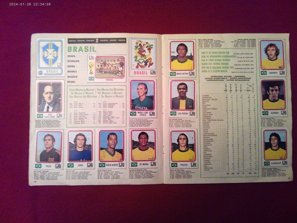 Panini Alben: WM 74 PANINI ALBUM KOMPLET !!!! – Gebraucht aus Volketswil von nemo2000 7