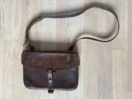 Militärtasche / Kartentasche aus Leder