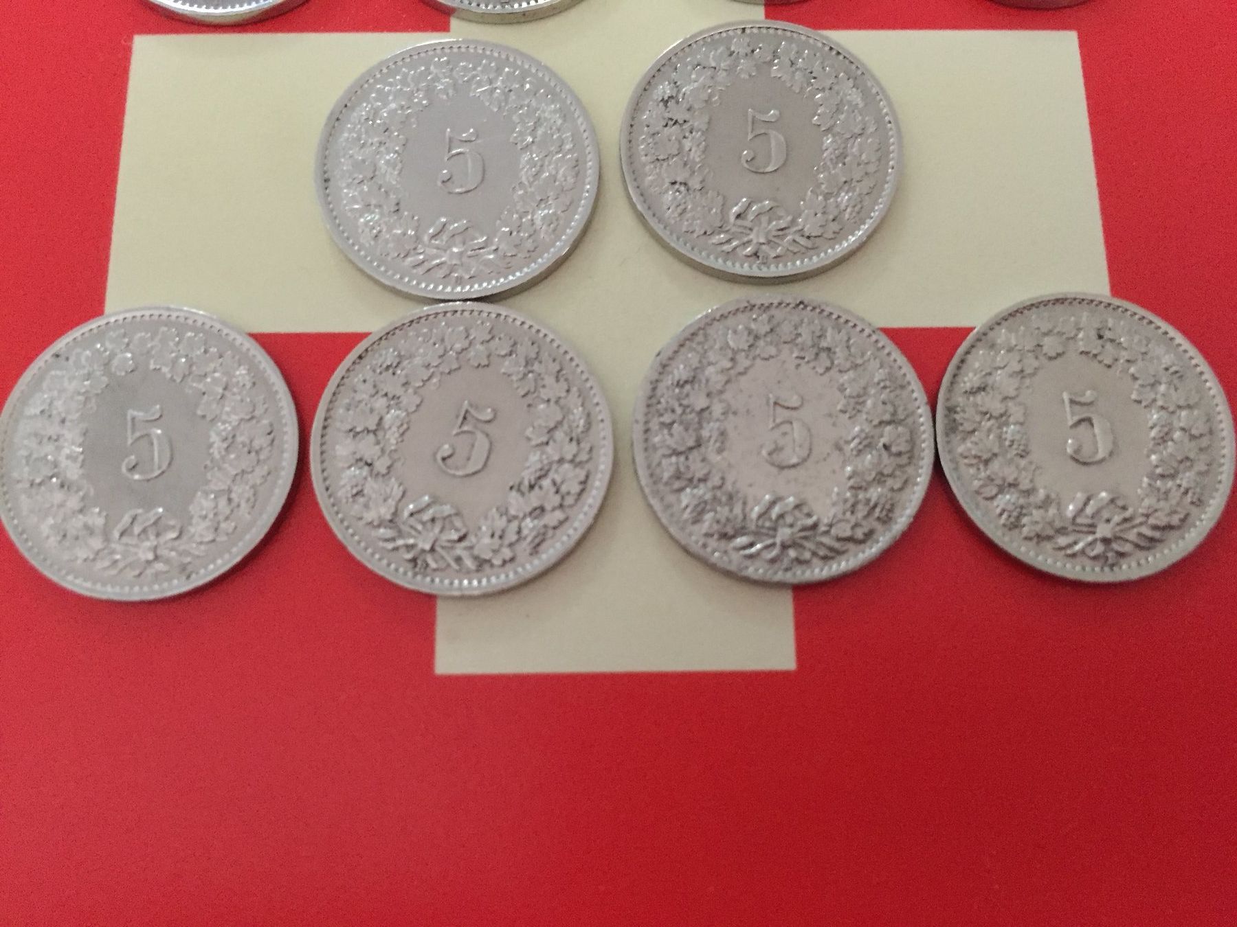 Tutti le monete: 5 Rappen - LOT 1931-1939 – Usato da Elsau venduto da herbybay 5