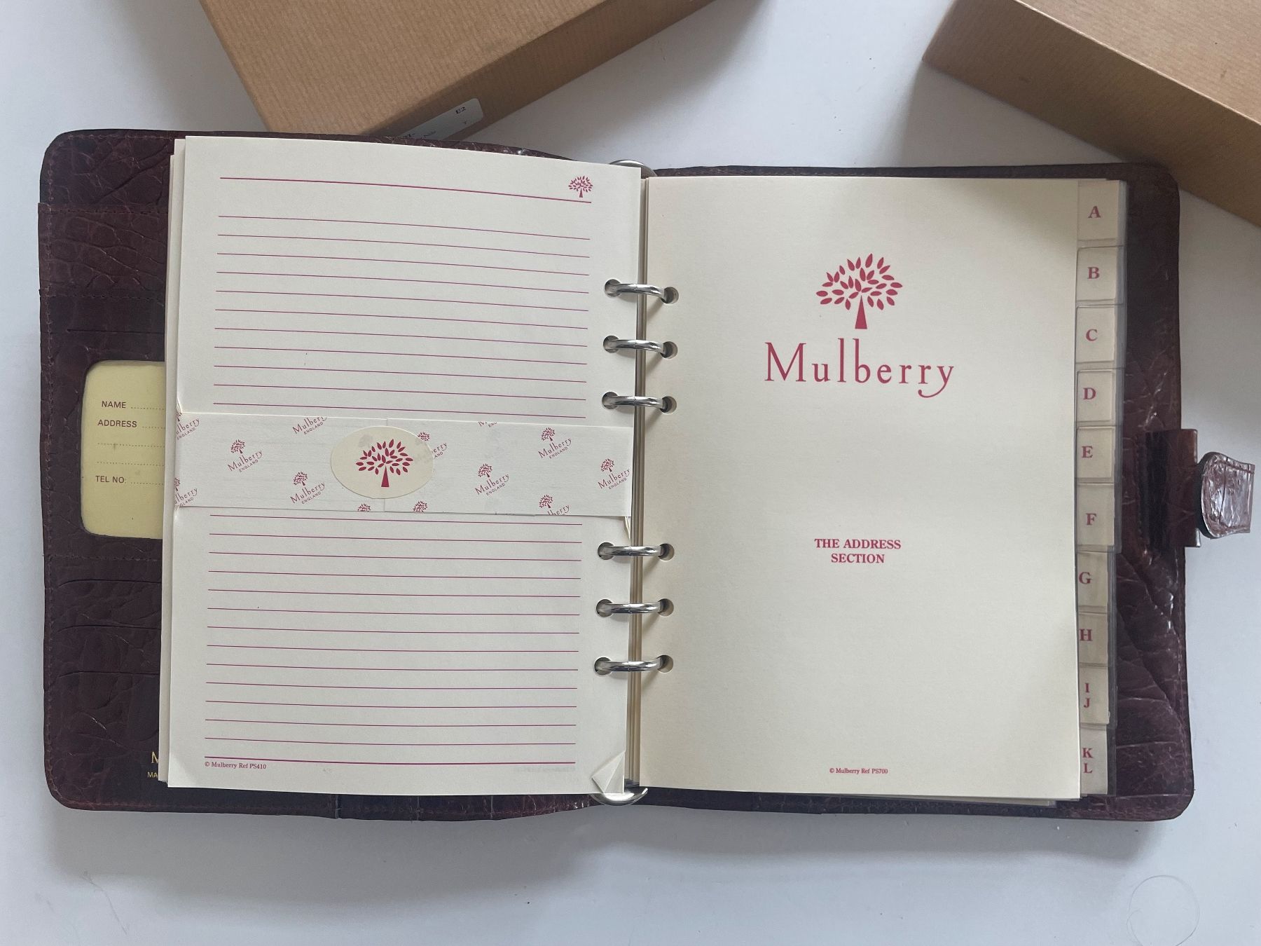 Mulberry Blocchi: Mulberry_THE PLANNER DIARY – Nuovo (secondo la descrizione) da Flawil venduto da Waldau1B 7