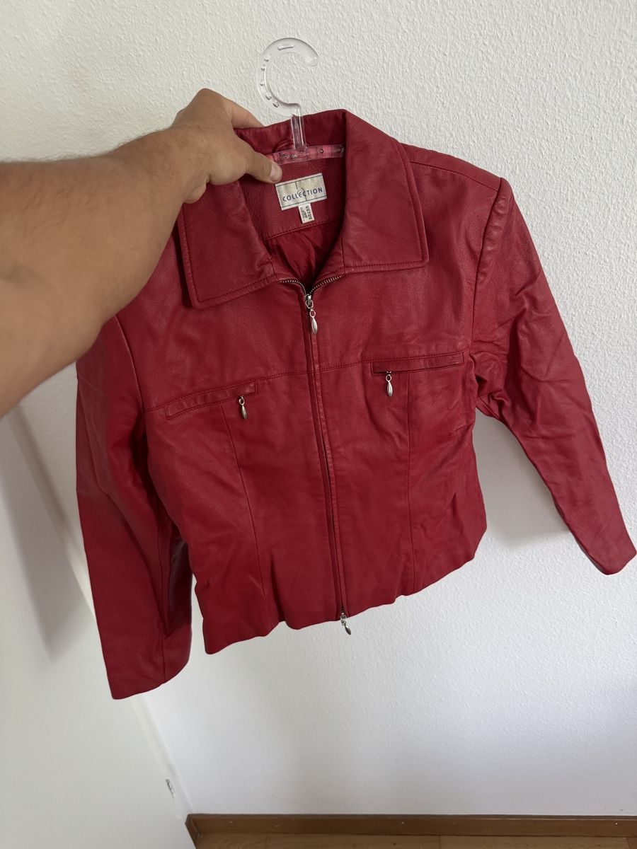 Giacche: Echte Lederjacke Rot, Damen, Gr. 40 fit M – Nuovo (secondo la descrizione) da Wetzikon ZH venduto da Jan_wojt