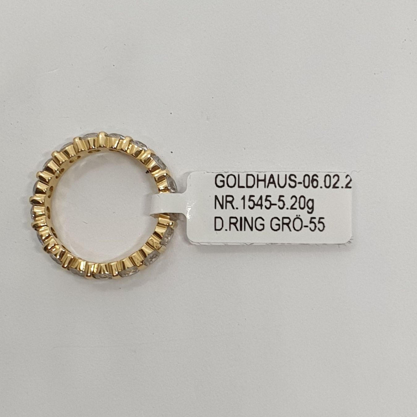 Anelli: Echt 18K Gold - Memoire Ring – Usato da Luzern venduto da Goldhaus-Luzern 3