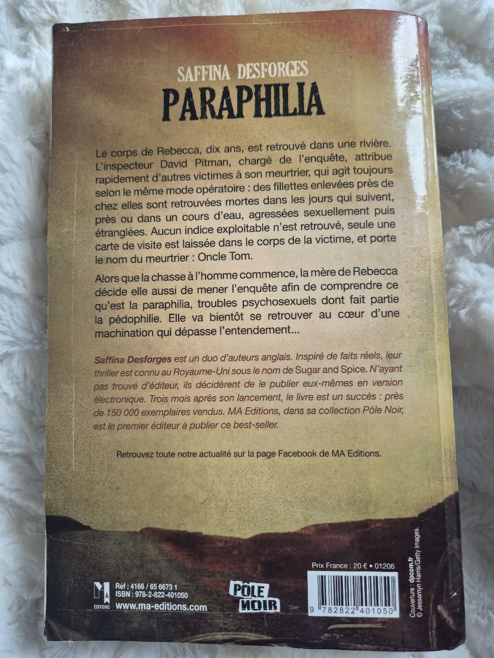 Libri: Paraphilia - Saffina Desforges – Usato da Courfaivre venduto da LRolle 1