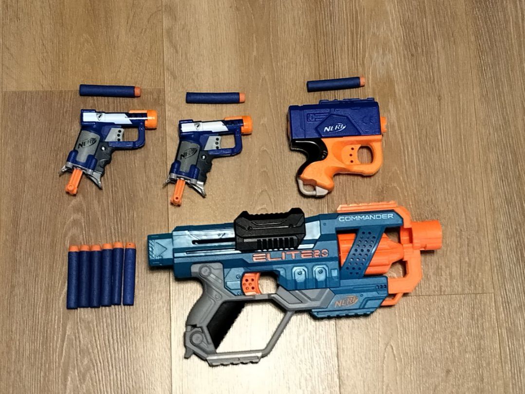 Nerf Giocattoli: NERF Gun und Darts Set – Usato da Zweilütschinen venduto da badguy79