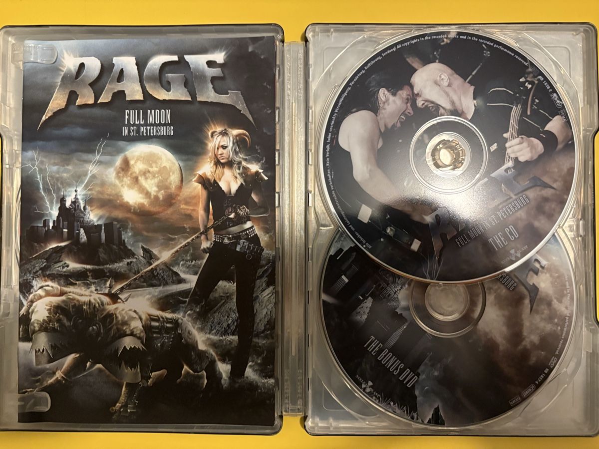 Tutti i DVDs: DVD steelbook RAGE konzert – Nuovo e nell'imballaggio originale da Herzogenbuchsee venduto da warrior77 1