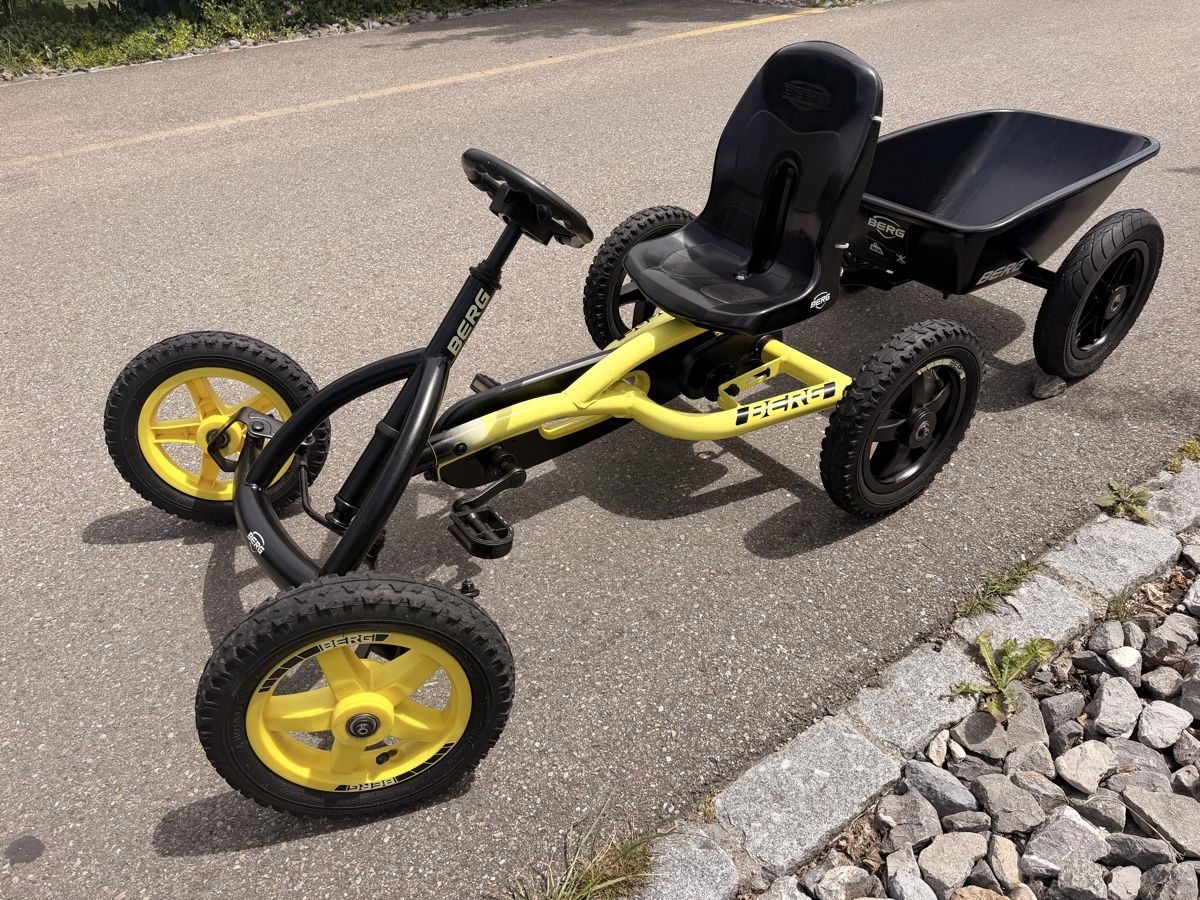 Veicoli per bambini: Gokart mit Anhänger von BERG – Usato da Wetzikon ZH venduto da ekdk