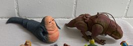 Star Wars Figuren Jabba the Hutt & Rancor, Kenner 1997