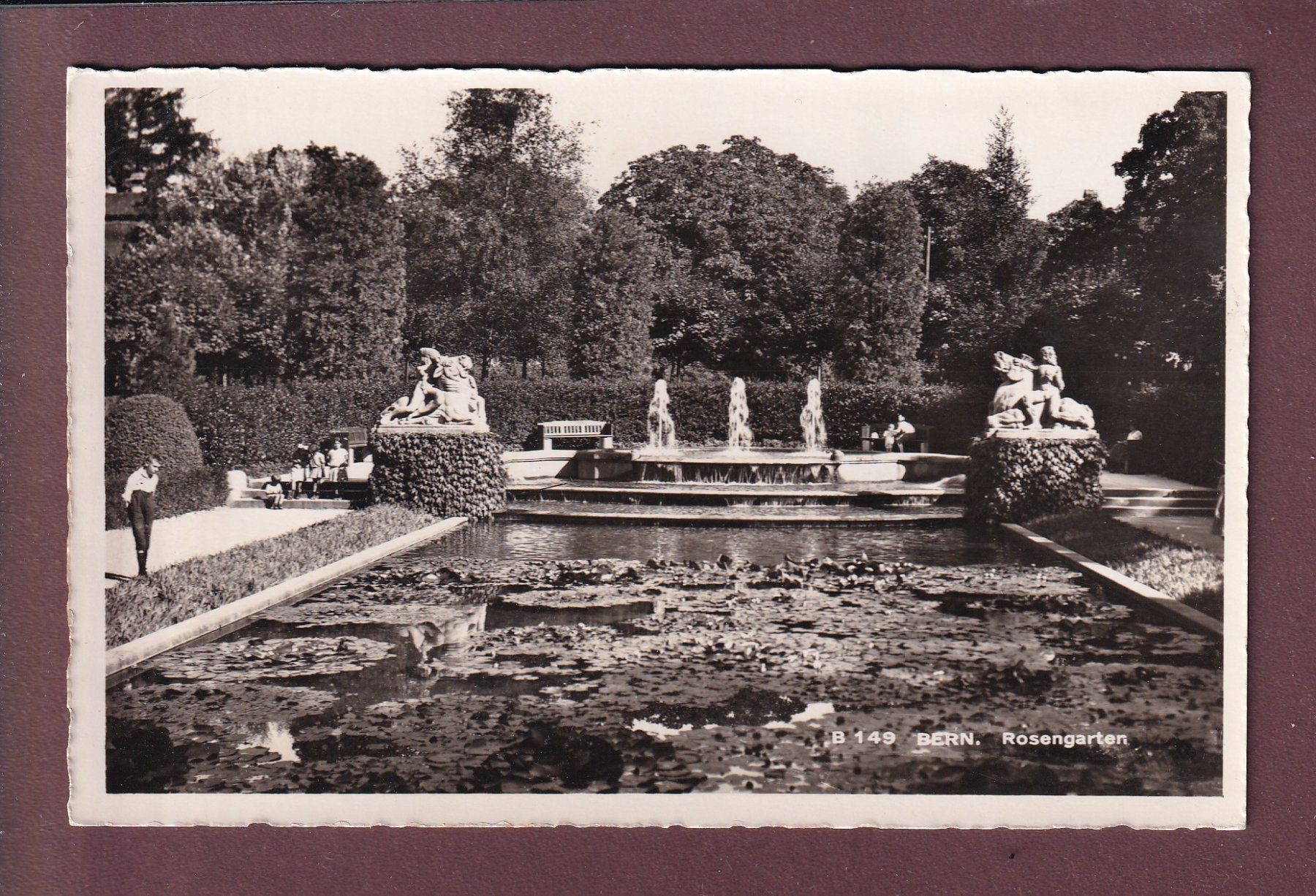 Cartes postales: BERN - Rosengarten – D'occasion à Pully par nicecards