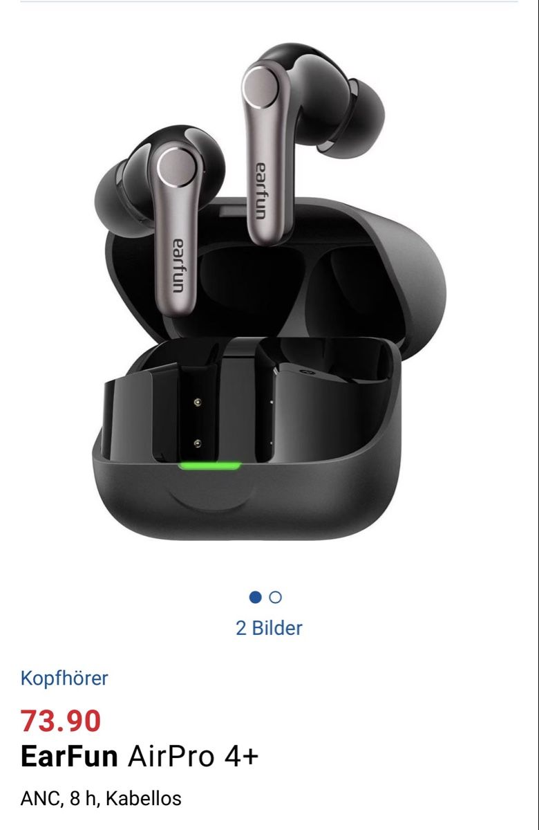 Cuffie: EarFun AirPRO 4+ NEU, 2x getragen – Nuovo e nell'imballaggio originale da Ennetbürgen venduto da dariorohrer