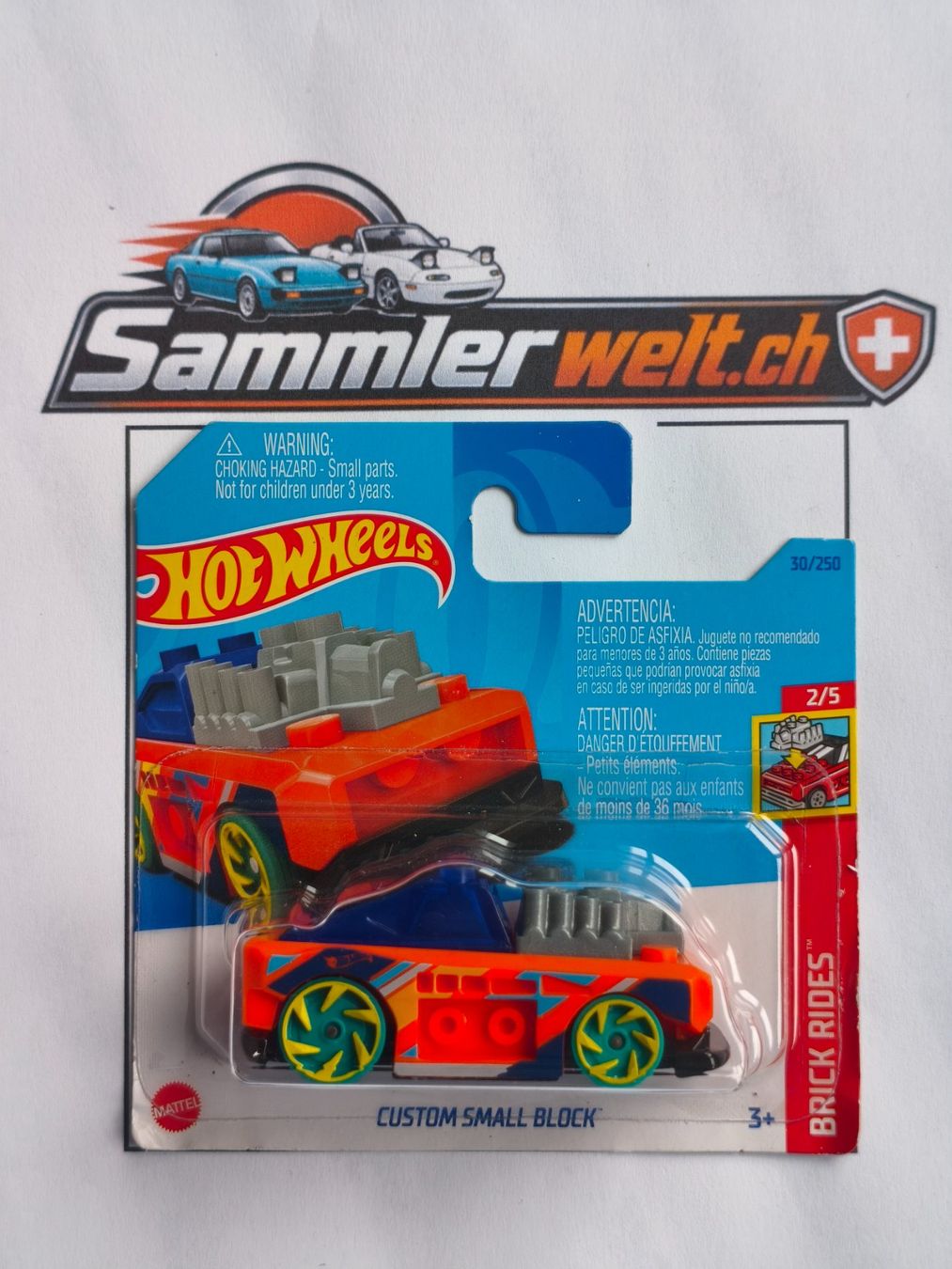 Hot Wheels Modellautos: Hot Wheels Custom Small Block (2023) – Neu und originalverpackt aus turgi von tomat01