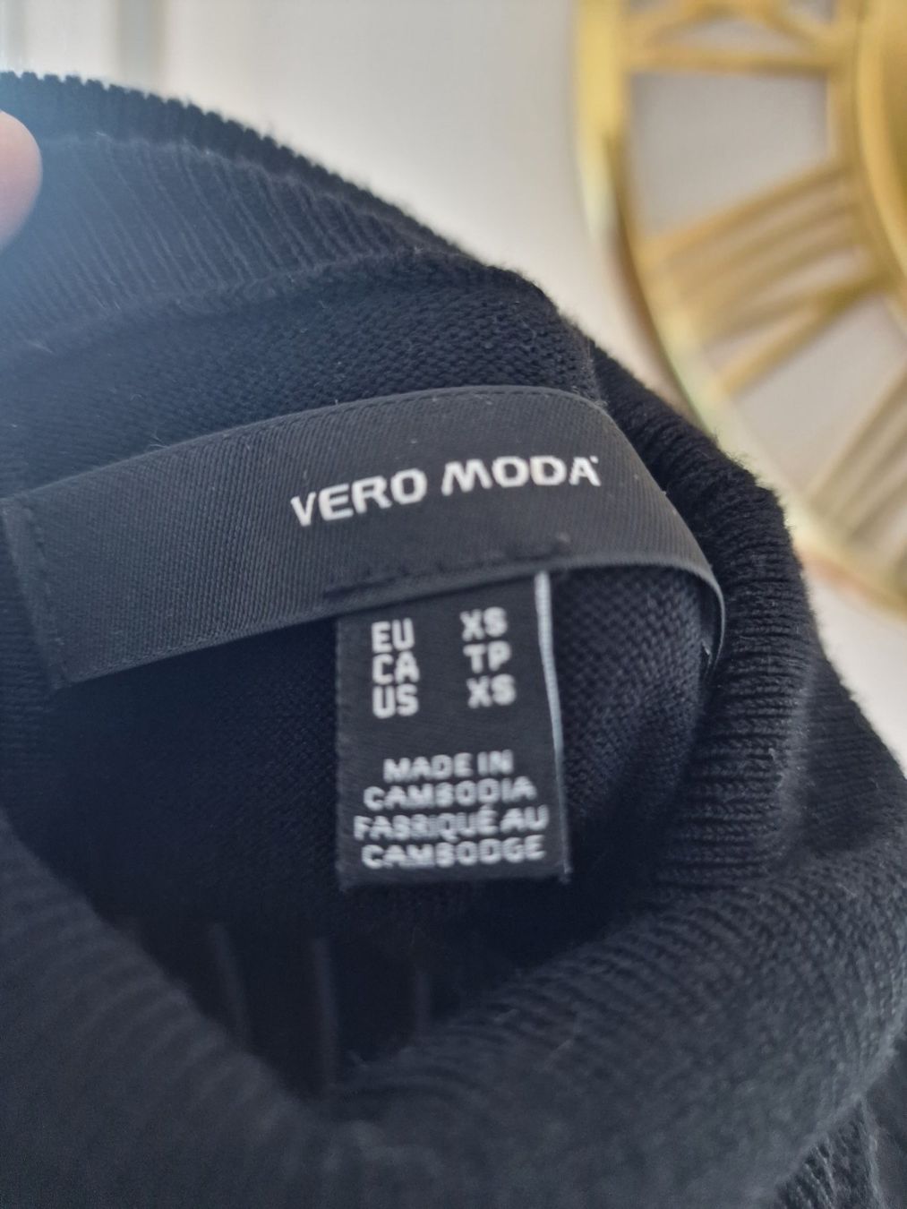 Vero Moda Vestiti: Robe-pull col roulé _ Taille XS (ample)_ Vero Moda – Usato da Lausanne venduto da Mamouche8 3