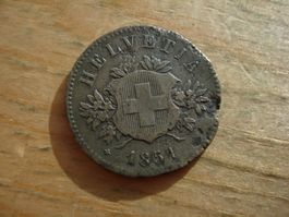 (S) 20 Rappen 1851