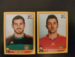 Espana team Stickers Panini coupe du monde 2010