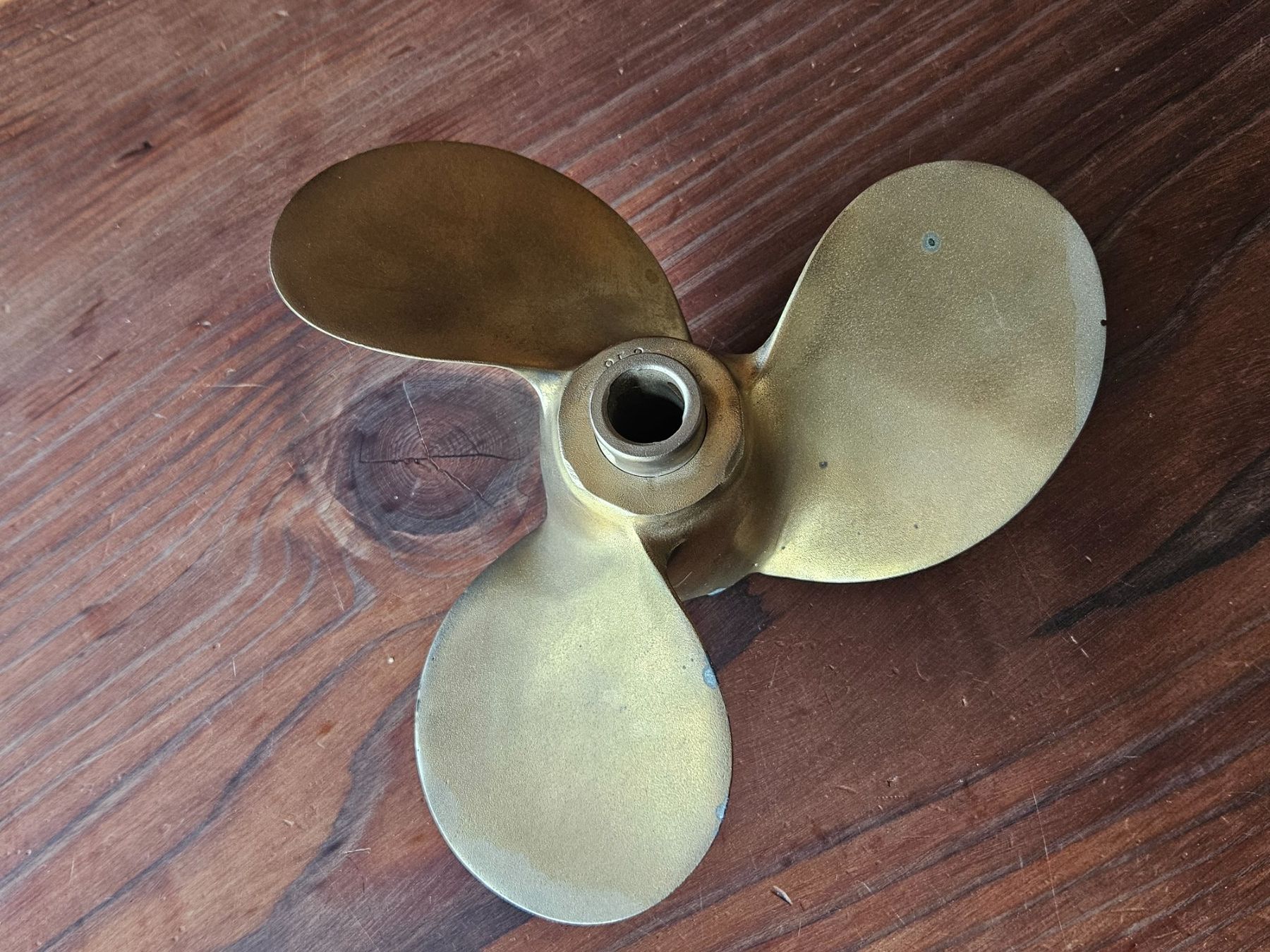 Tutte le decorazioni: Original Schiffsschraube / Propeller, Durchmesser 24cm – Usato da Maseltrangen venduto da Chrusli7