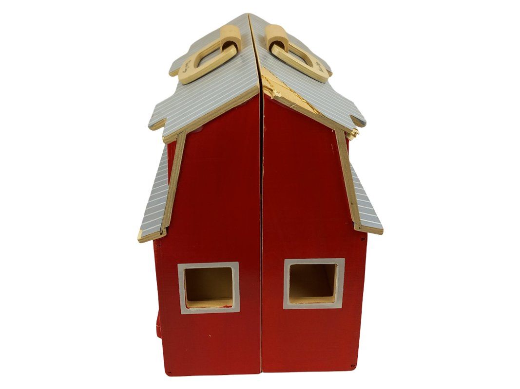 Giocattoli: MELISSA & DOUG Tragbare Holzscheune – Usato da Hünenberg venduto da Restwert_Zug 1
