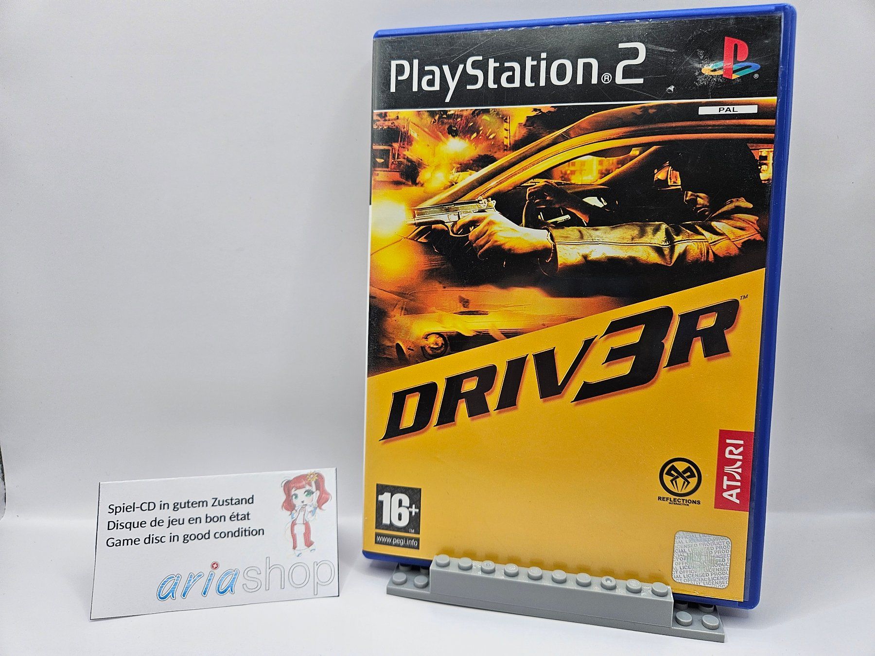 Sony Giochi: DRIV3R PS2 CIB FR / DE / IT / EN / OTHER – Usato da Hauterive NE venduto da ariashopch