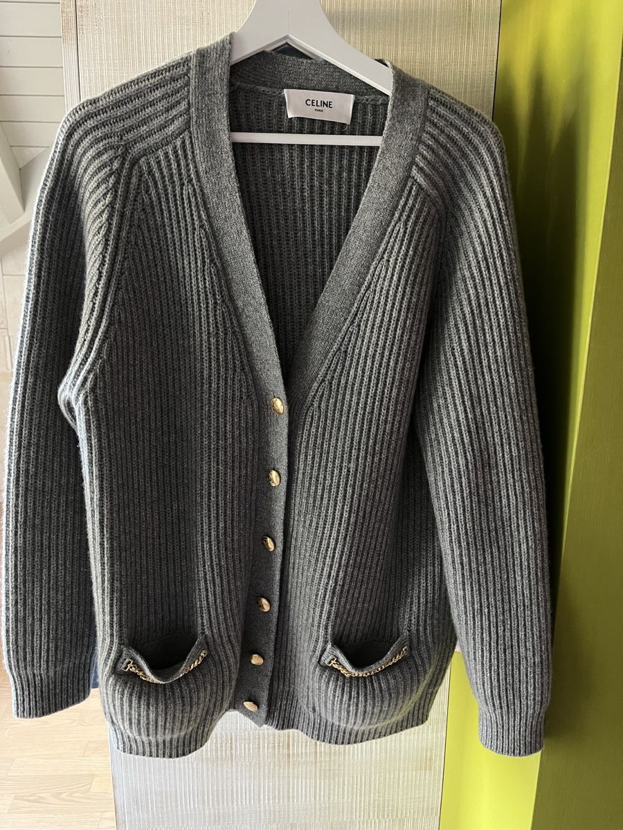 Celine Giacche: Celine Strickjacke  100% Kaschmir – Usato da Schönenberg ZH venduto da mobalux1