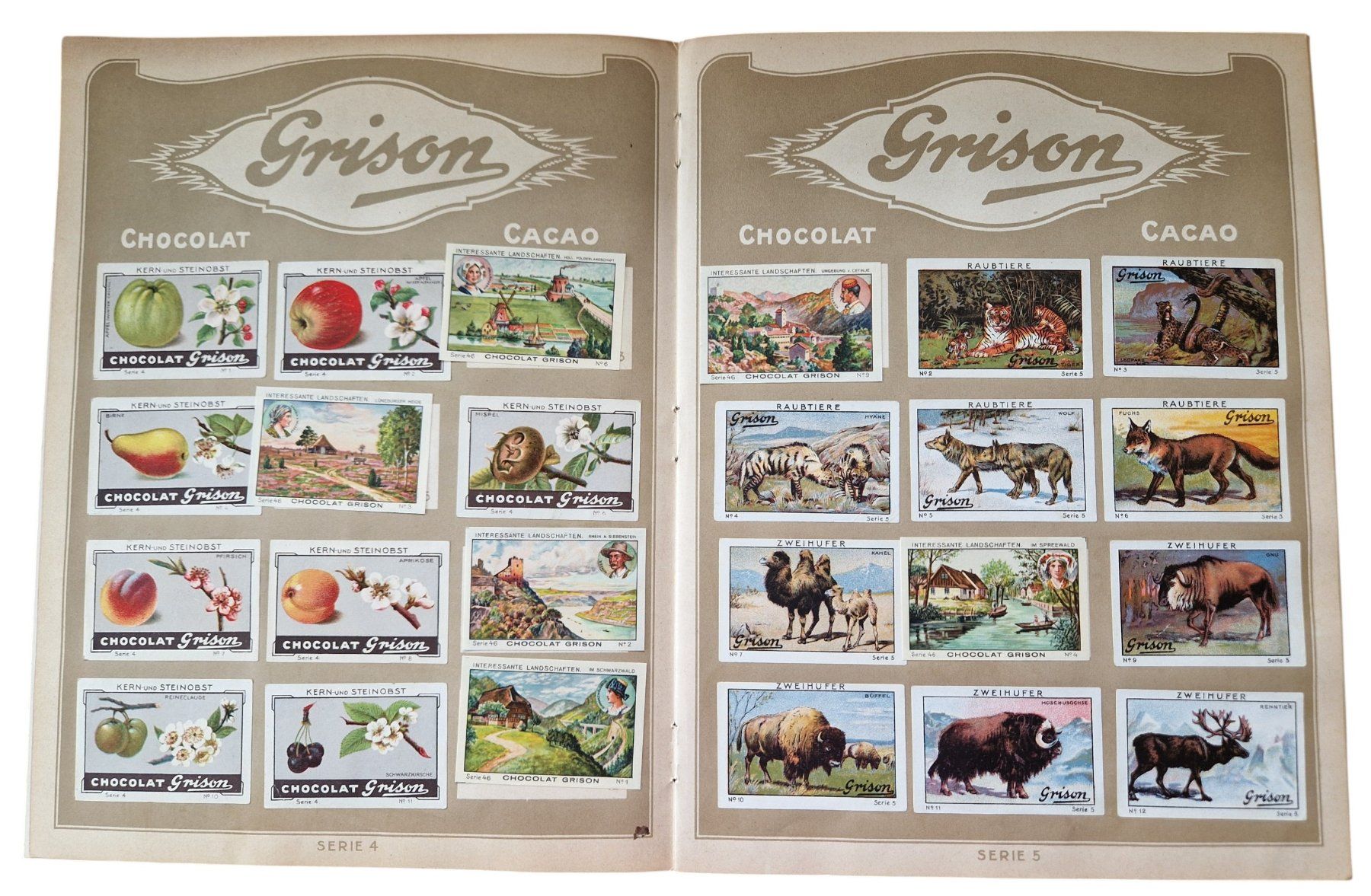Album: Sammelalbum Chocolat Grison Nr.1 – Usato da Mörschwil venduto da aik_x8mc 3