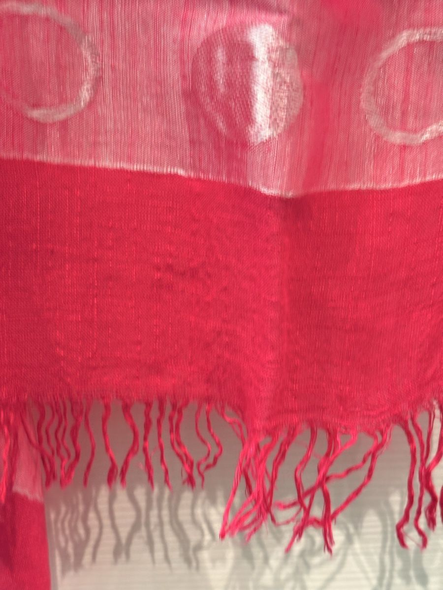 Foulard & Sciarpe: Foulard Schal Viskose/Polyester Fransen – Usato da Bellinzona venduto da LuganoBoutique 5