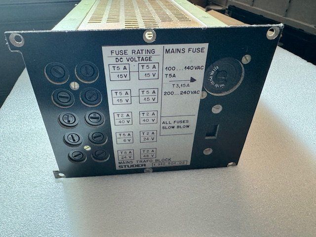 Studer Platines de mixage: Studer Trafo Block 1.910.501.02 – D'occasion à Suhr par Audiobruno