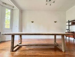 Massiver Bauerntisch FOUNDER – Antike Eiche