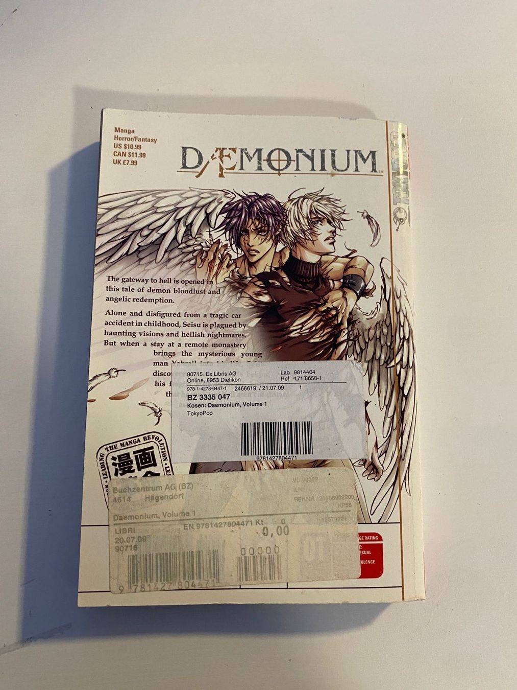 Fumetti: Daemonium Manga – Usato da Ringgenberg BE venduto da Republic_Of_Gamers 1