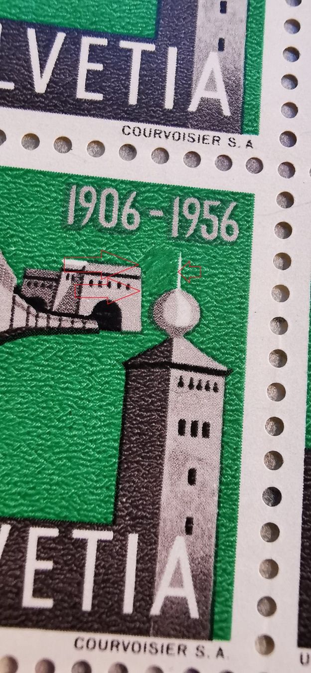Tutti i francobolli: 1958* mit Abart – Nuovo (secondo la descrizione) da Aadorf venduto da Chnorli-Furz 2