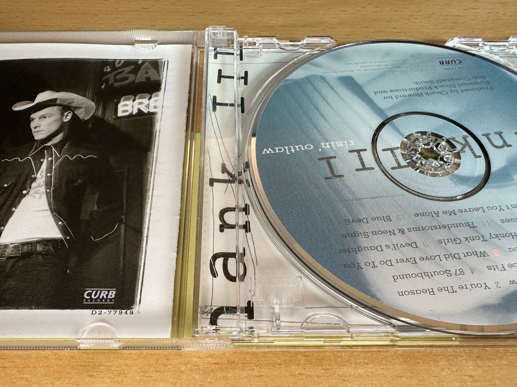 CD: Hank III – Risin' Outlaw – Usato da Rikon im Tösstal venduto da Alpenmutz 2