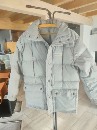 Challenge Daunenjacke Winterjacke Grau Top Zustand!