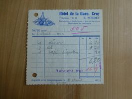 Croy, Hotel de la Gare, R. Sordet. 1948