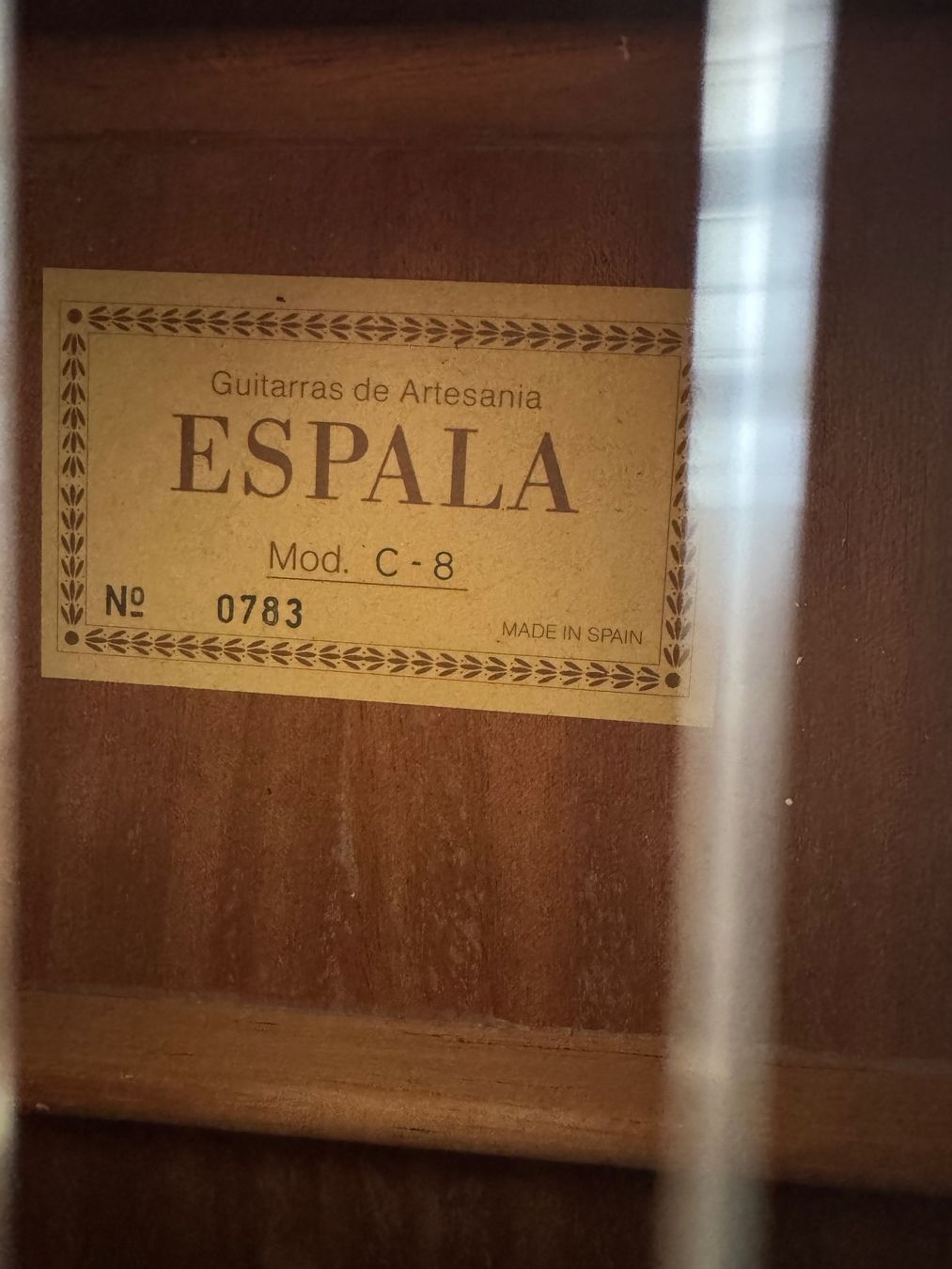 Esp Strumenti musicali: 4/4 Klasisch gitarre Espala C8 – Usato da Frauenfeld venduto da max11116 7